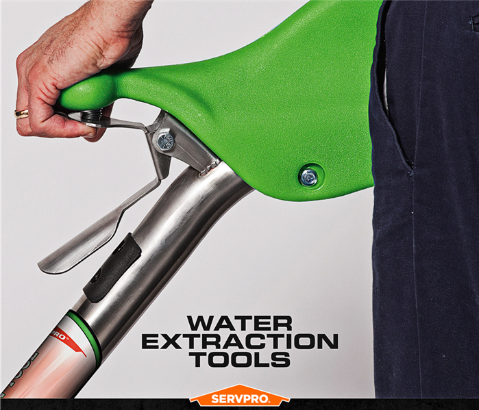 water extraction wand and vac servpro